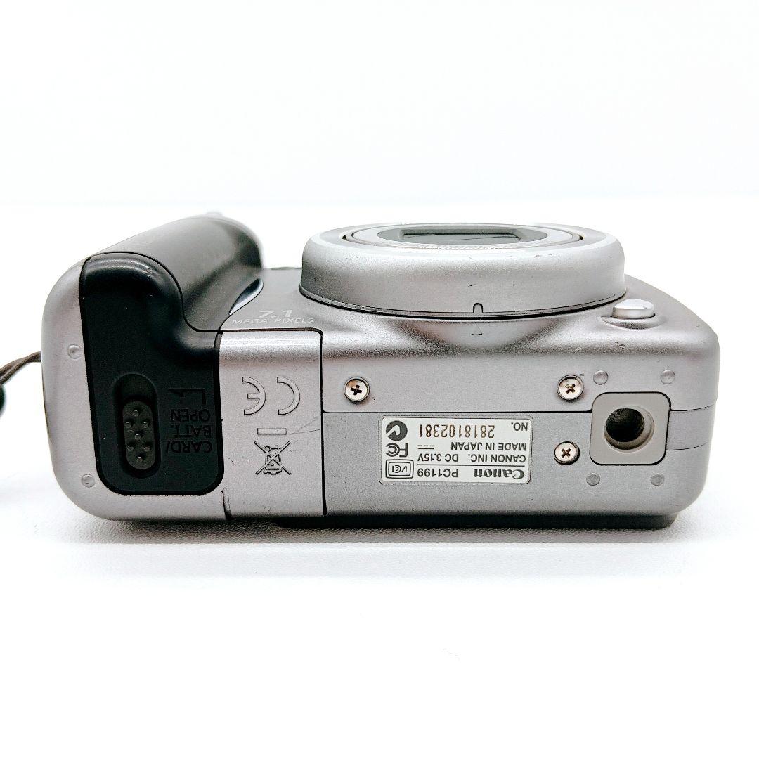 良品】Canon PowerShot A710 IS 単三電池 デジタルカメラ
