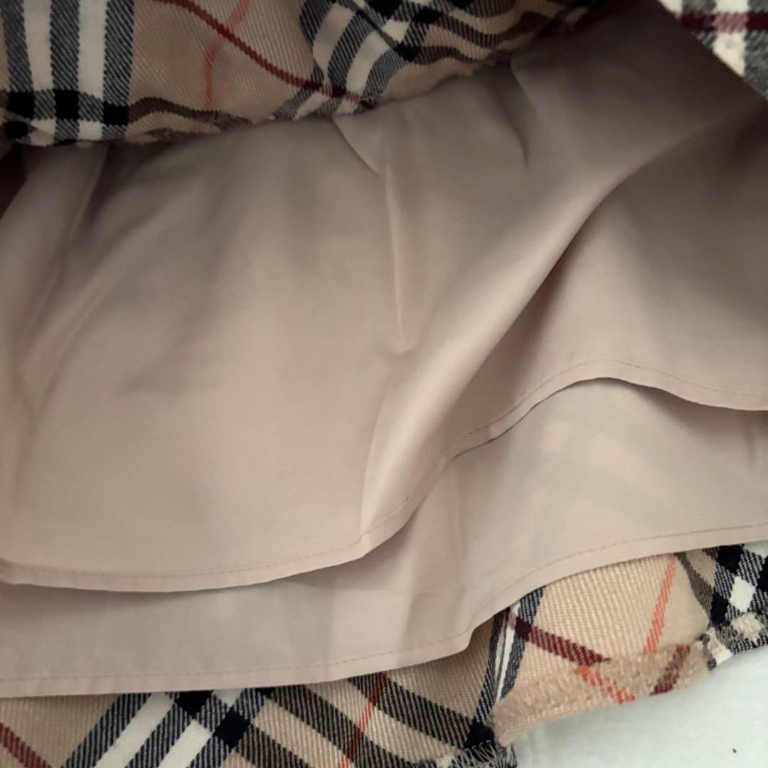 BURBERR ブルーレーベル ノバチェック フ スカート y2k 38サイズM BURBERRY BLUE LABEL GULLKHAN_COM