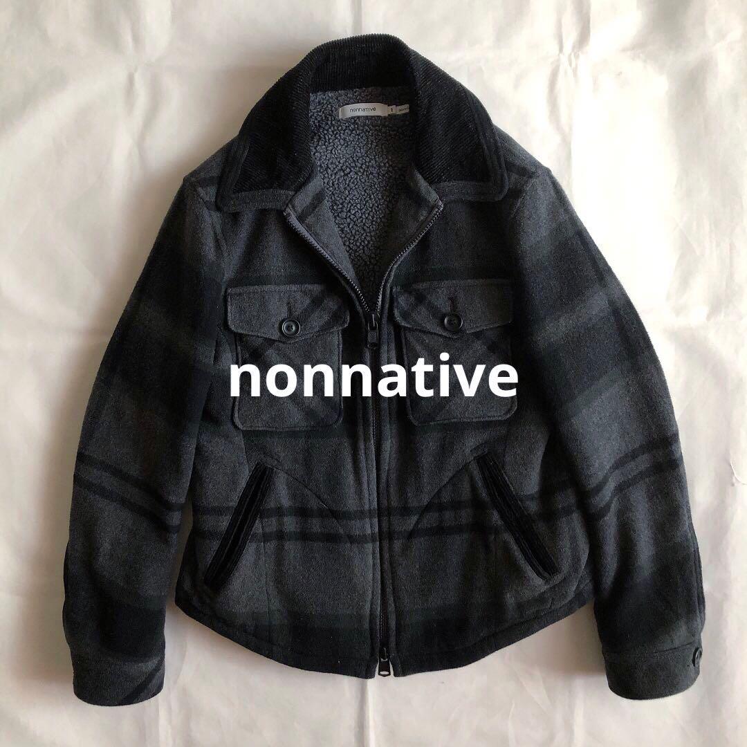 nonnative ノンネイティブ ボアブルゾン 上質 growwild.org.za