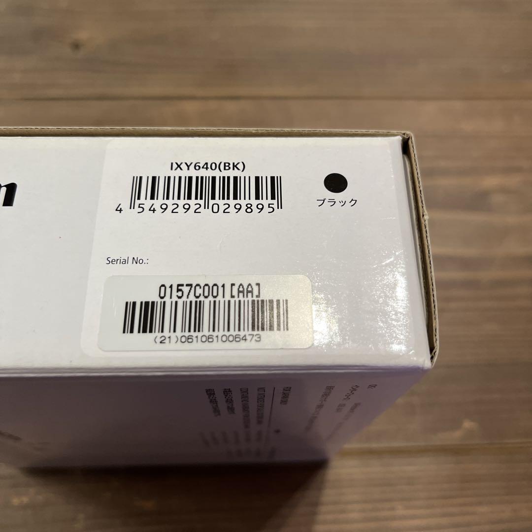 Canon IXY640 本体色ブラック 美品