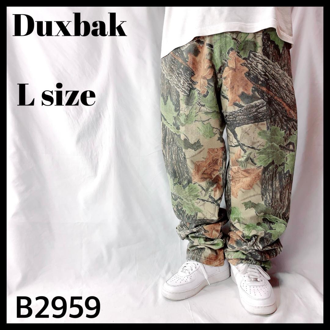 古着 Duxbak ダックスバック リアルツリーカモ 総柄パンツ メンズ L相当