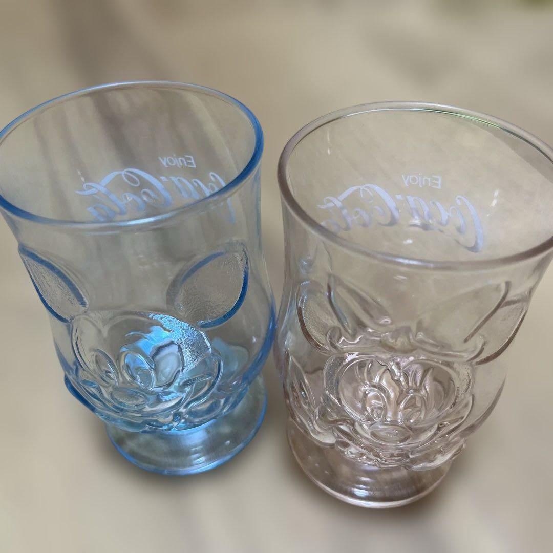 ディズニー ミッキー ガラスコップ グラス コカコーラ 非売品