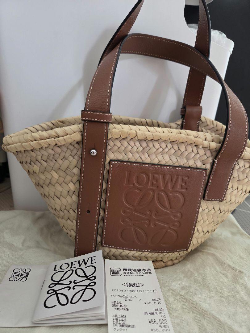 ともこLOEWE ロエベ バスケットスモール かごバッグ カゴバッグ
