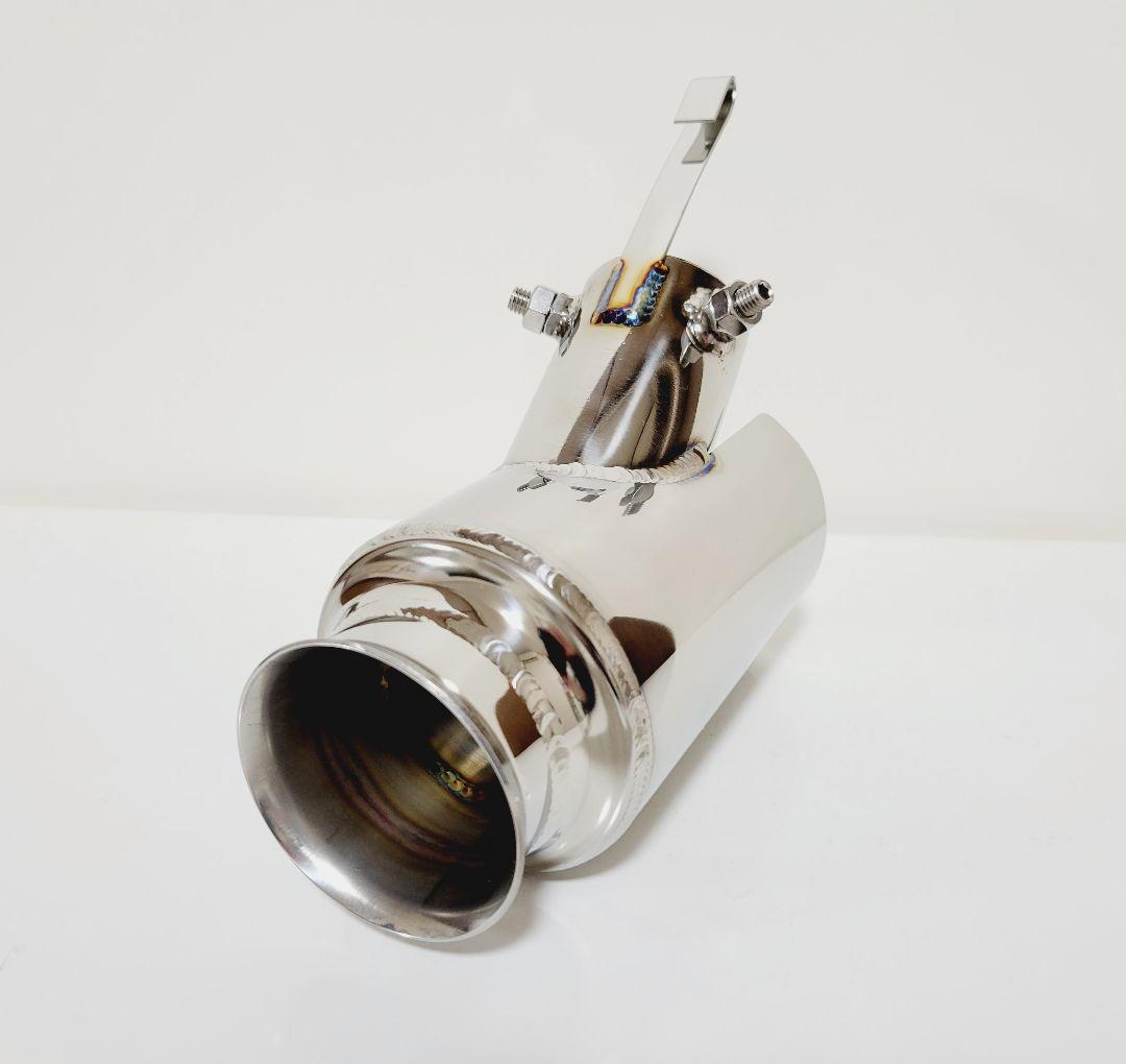 fオールステンレスDA17V,DA17Wスズキエブリイワゴン用マフラーカッター fオールステンレスDA17V,DA17Wスズキエブリイワゴン用マフラーカッター