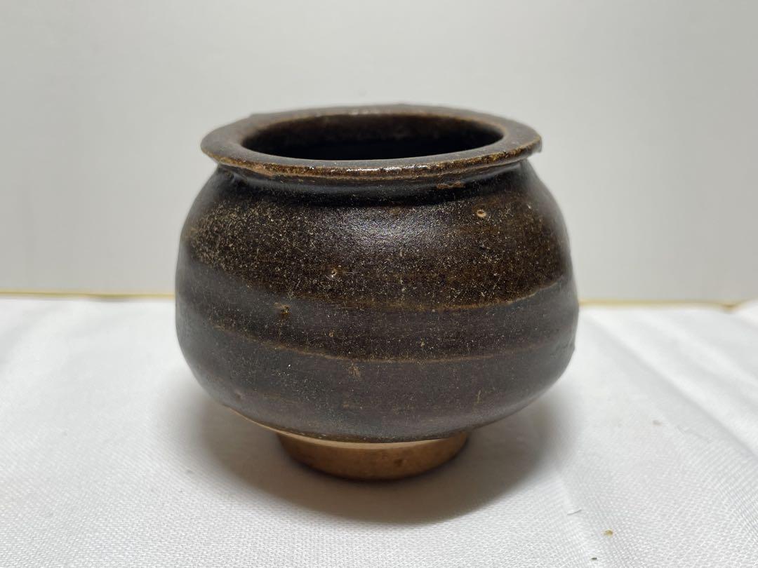 日本初の 茶入。唐物茶入。宋時代。古美術。骨董品。舊家蔵出し。宋代 アンティーク雑貨