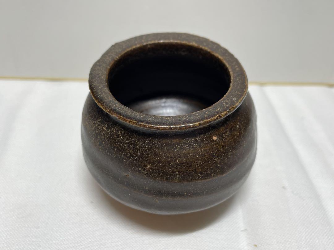 茶入。唐物茶入。宋時代。古美術。骨董品。舊家蔵出し。宋代。希少品。