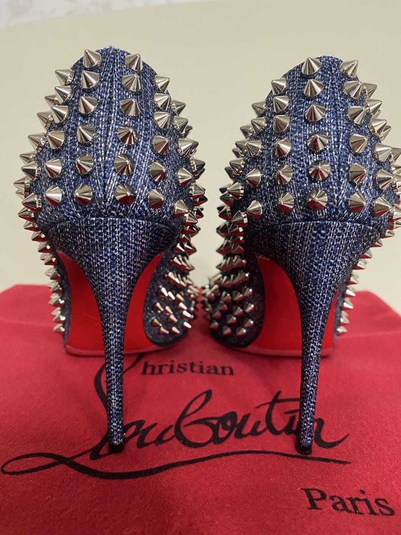 ChristianLouboutin　クリスチャンルブタン　スタッズ　パンプス