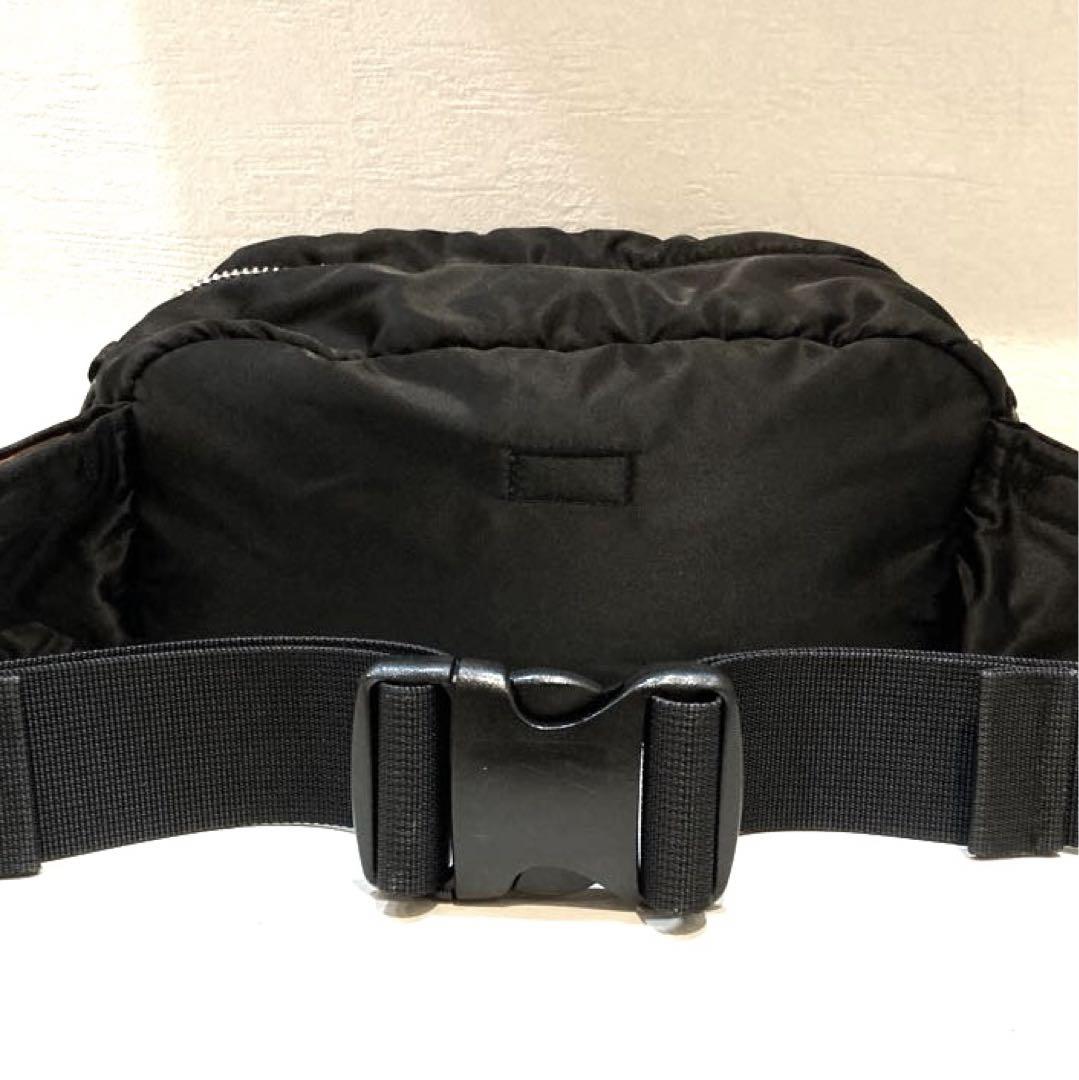 【美品】PORTER タンカー　ウエストバッグ　黒