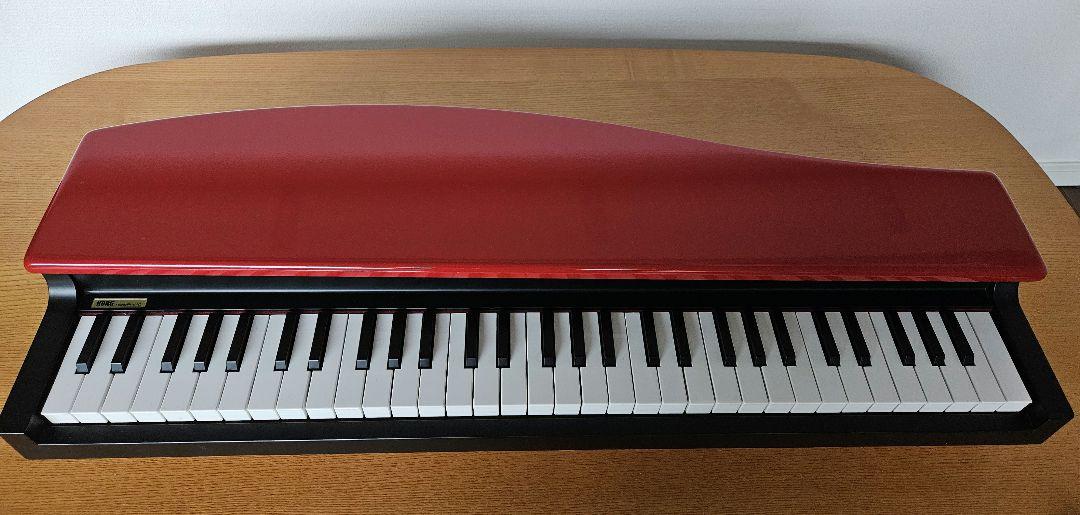 KORG MICROPIANO マイクロピアノ ミニ鍵盤61鍵 赤黒