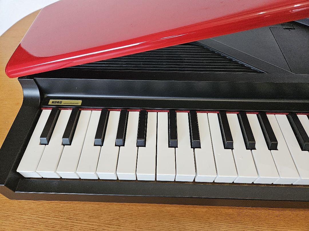 KORG MICROPIANO マイクロピアノ ミニ鍵盤61鍵 赤黒