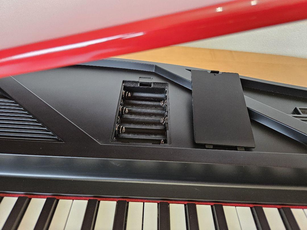 KORG MICROPIANO マイクロピアノ ミニ鍵盤61鍵 赤黒