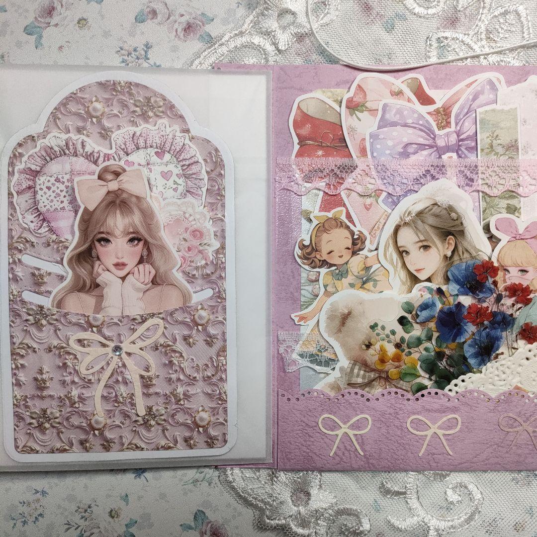 ✿軟質蛇腹ファイル✿見開きファイル付✿おすそ分けセット✿NO