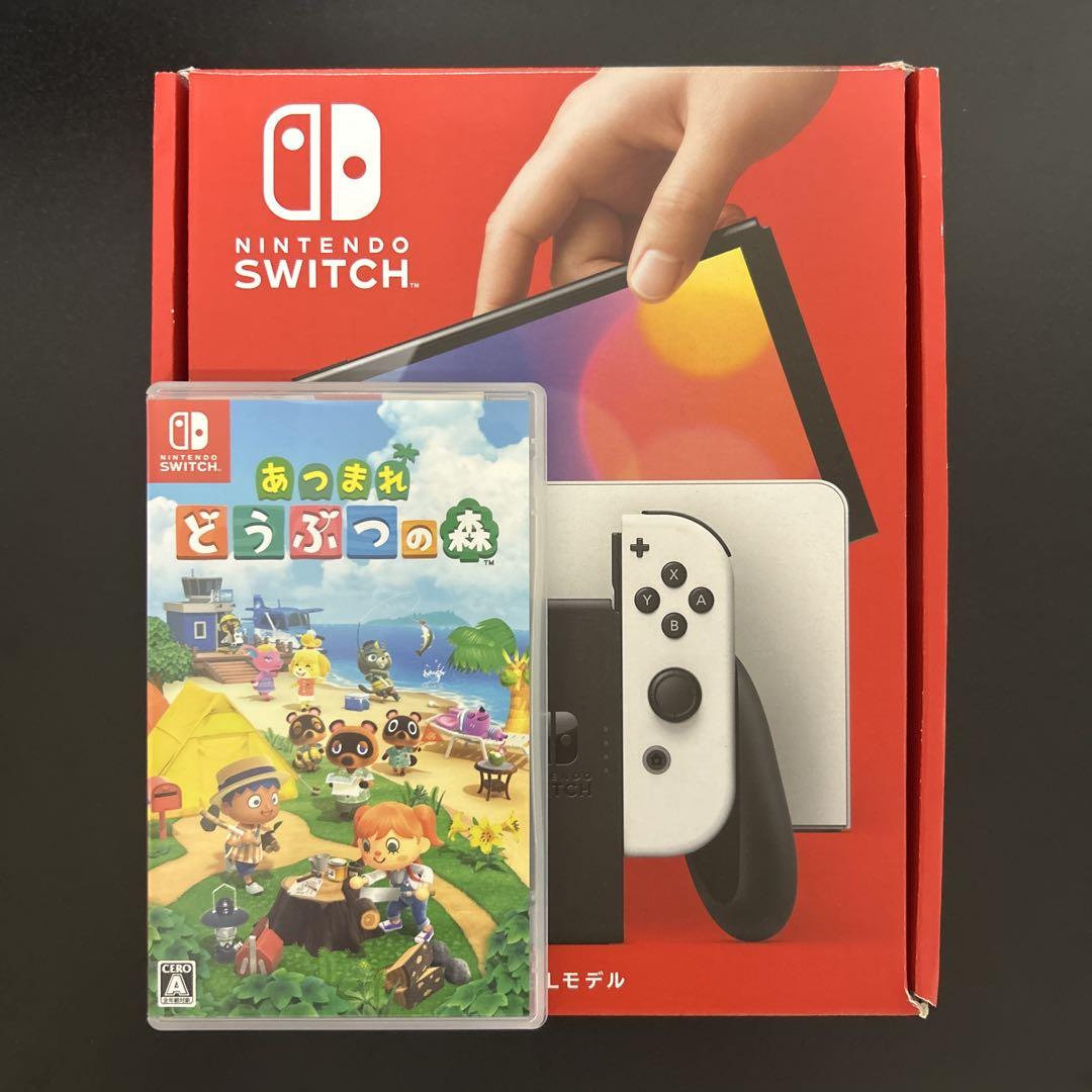 Nintendo Switch 有機ELモデル どうぶつの森セット
