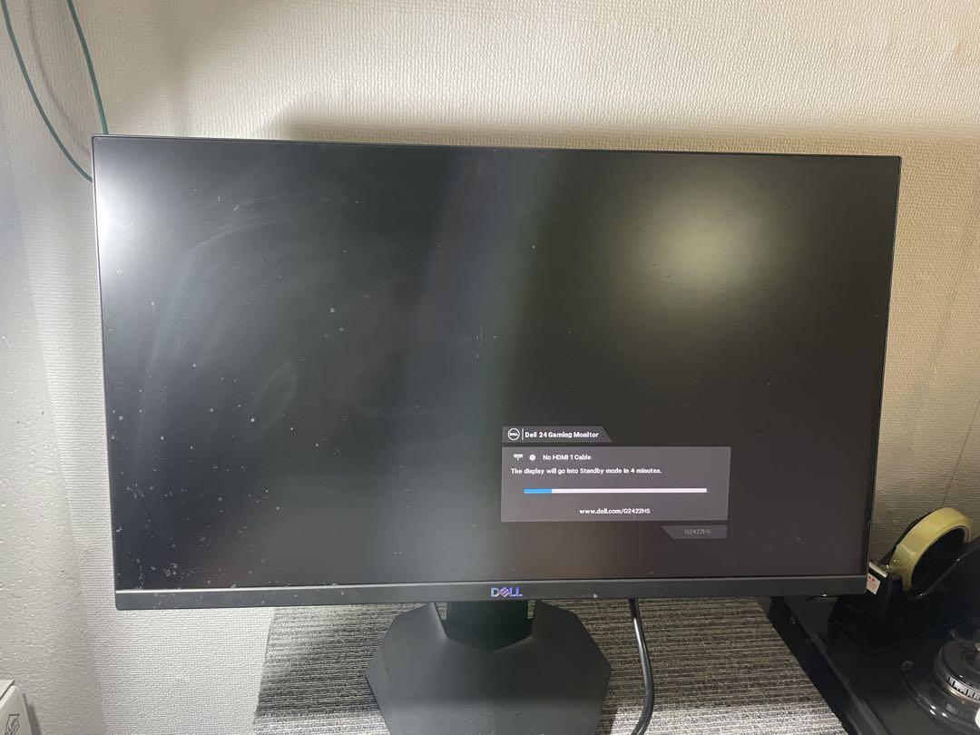ディスプレイ・モニター本体 Dell 24 Gaming Monitor G2422HS