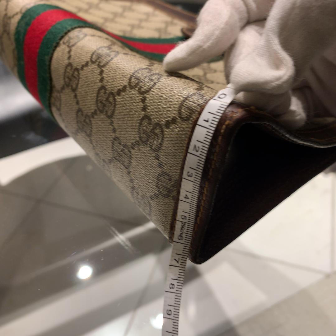 専用　オールドグッチ GUCCI クラッチ セカンドバッグ GG シェリーライン