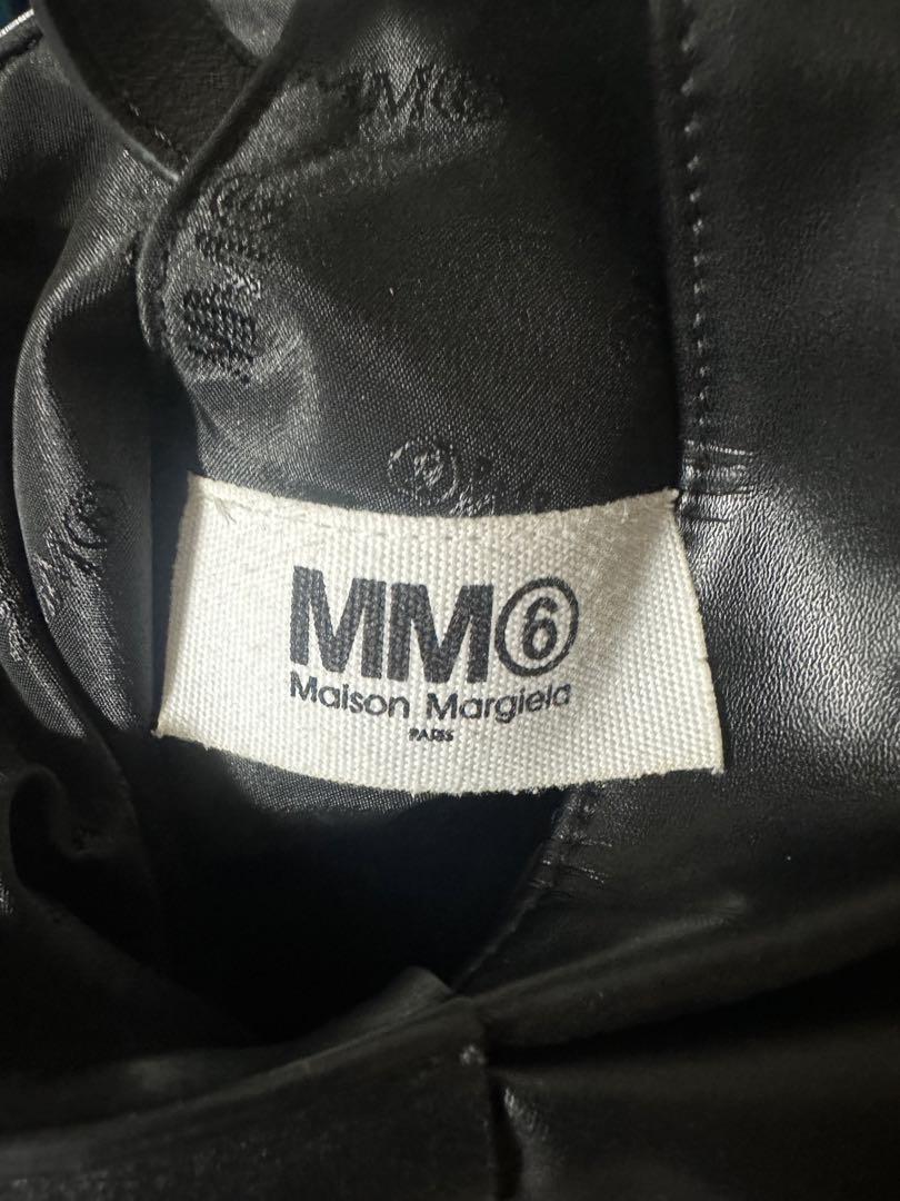 MM6 メゾンマルジェラシンセティックレザートートバッグ、ジャパニーズバッグ
