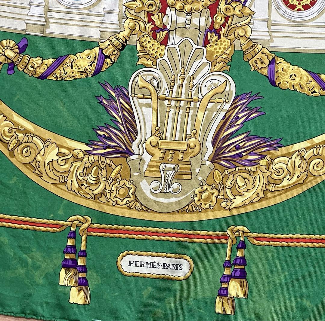 ⭐️タグ有⭐️HERMES エルメス カレ90 シャルルガルニエへの賛辞 HERMES エルメス カレ90 シャルル ガルニエへの賛辞 タグ無