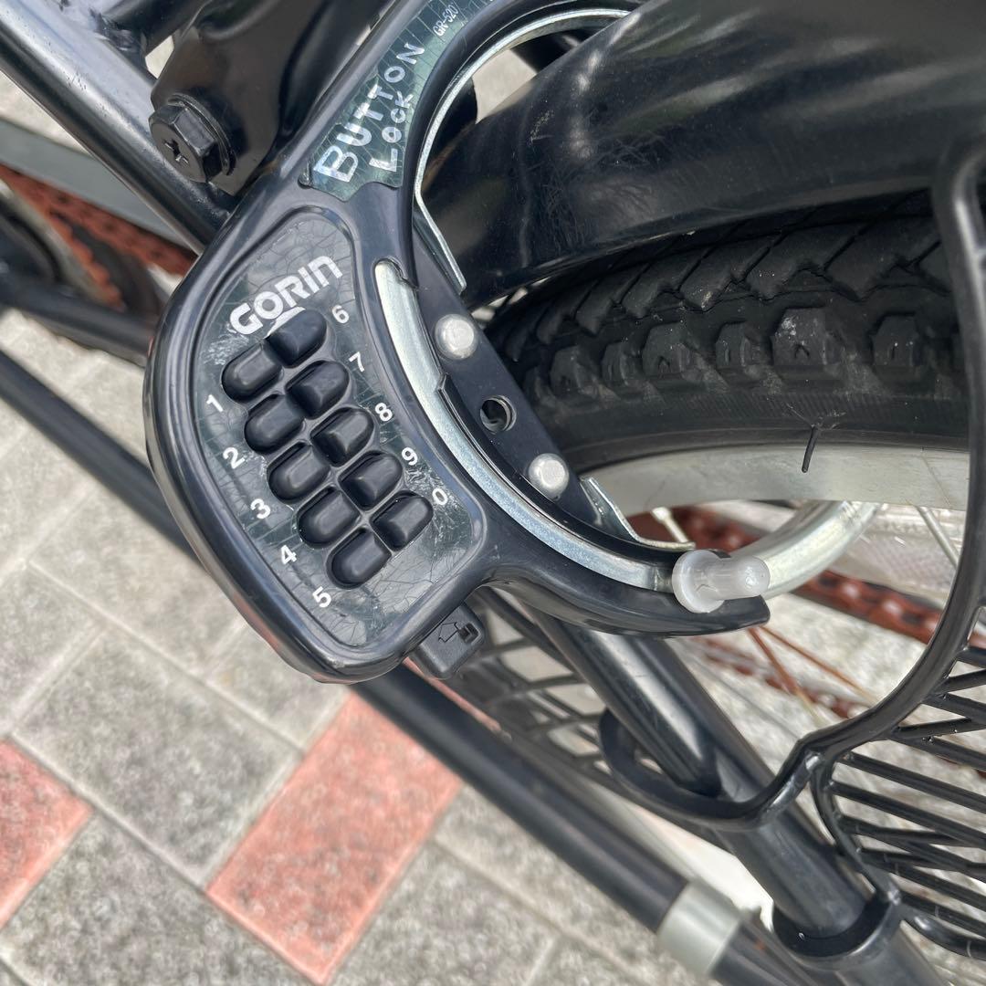 アシスト自転車 チャイルドシート付き目立った傷や汚れなし