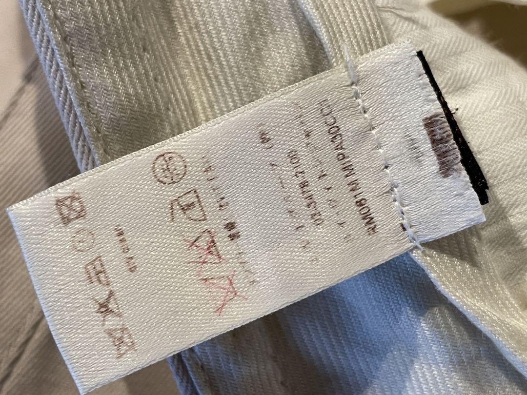 LOUIS VUITTON ヴィトン ハーフ パンツ ボトムス ホワイト メンズ