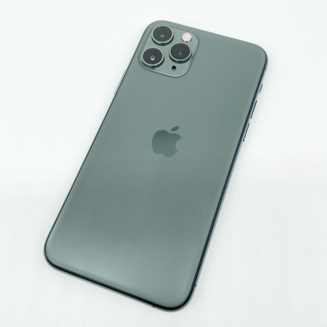 即配【美品】SIMフリー iPhone 11 Pro 512GB 容量100％