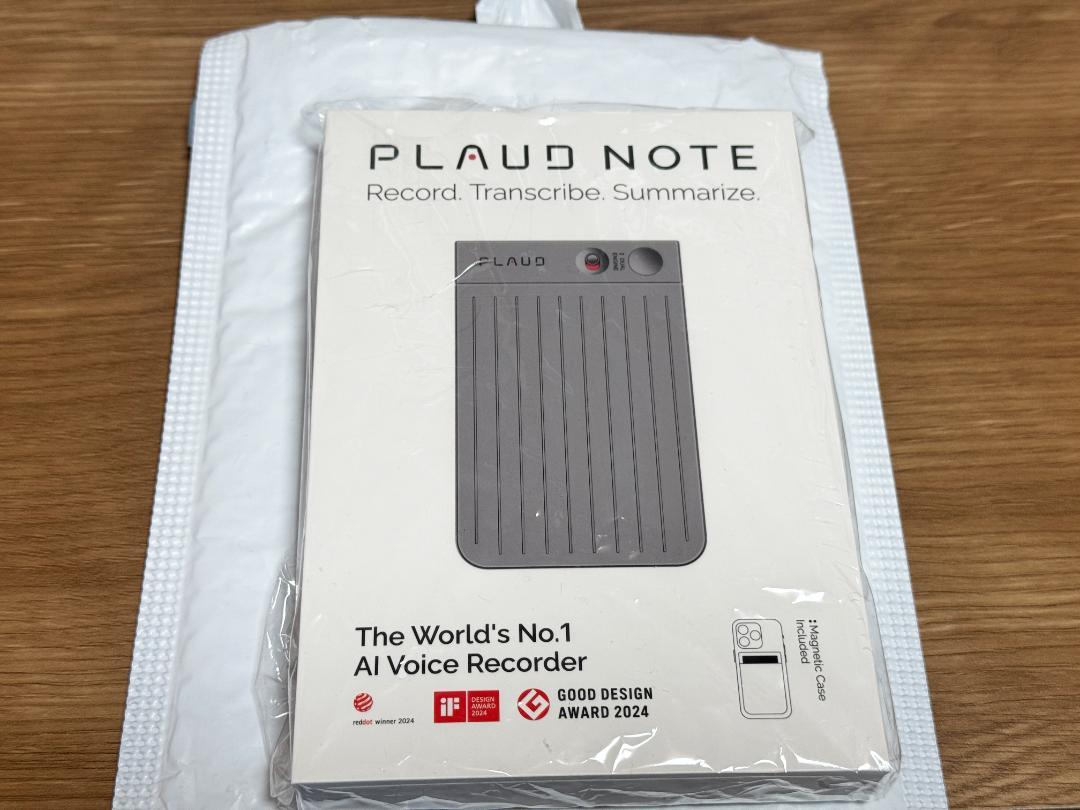 【美品】PLAUD NOTE AIボイスレコーダー