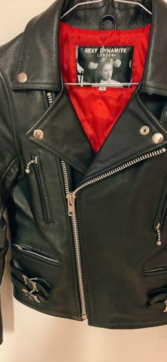 2022春の新作 SEXY サイズ32(XXS) ライダース LONDON DYNAMITE ...