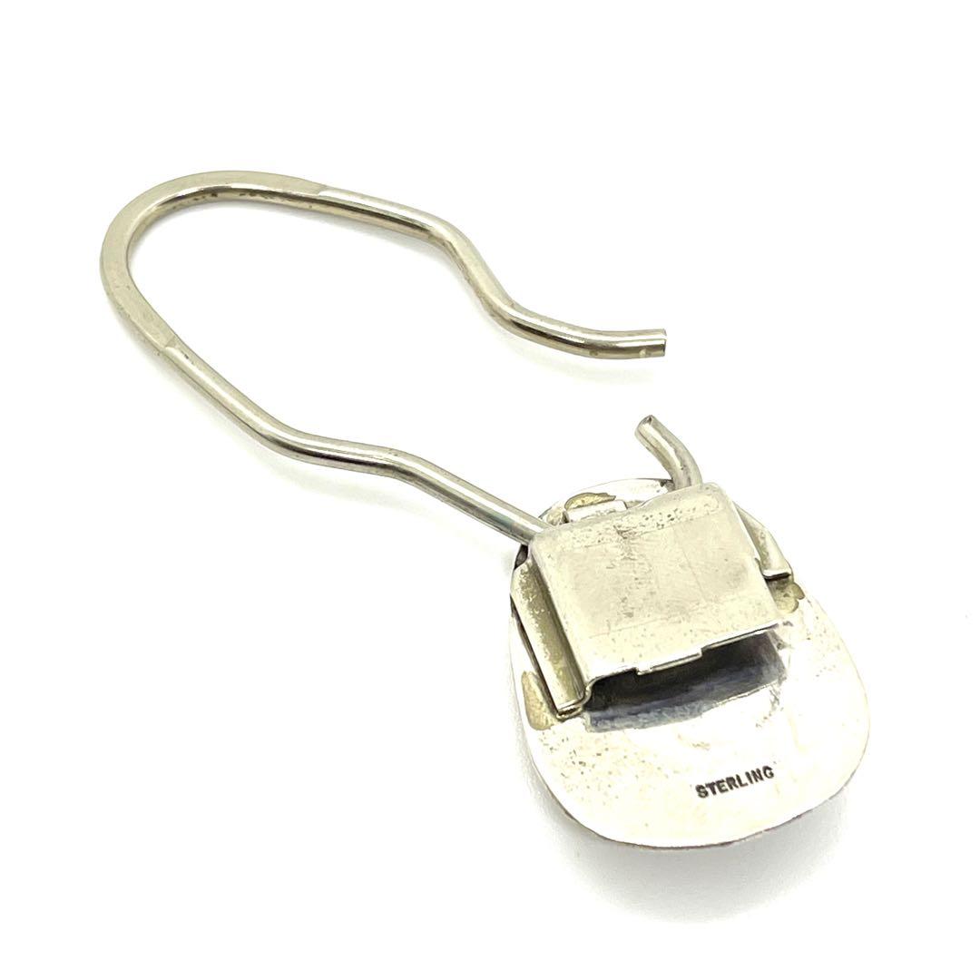 ●ナバホ族・シルバーキーホルダー●キーリング・Key chain●925
