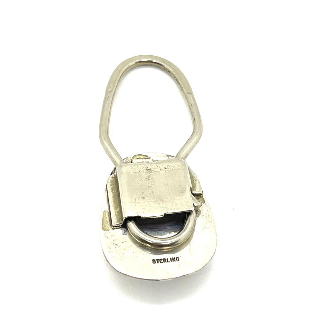 ●ナバホ族・シルバーキーホルダー●キーリング・Key chain●925
