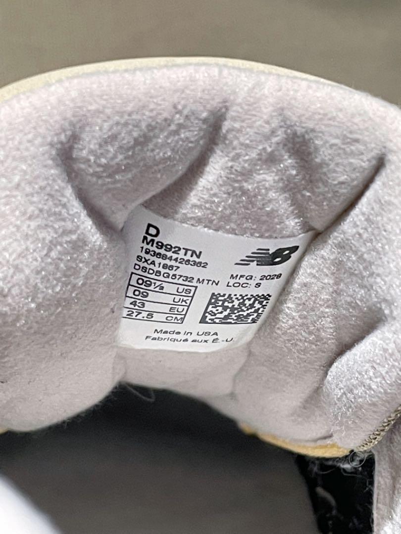 ニューバランス M992TN TAN New Balance kmEIl-m63226706400 安い新品