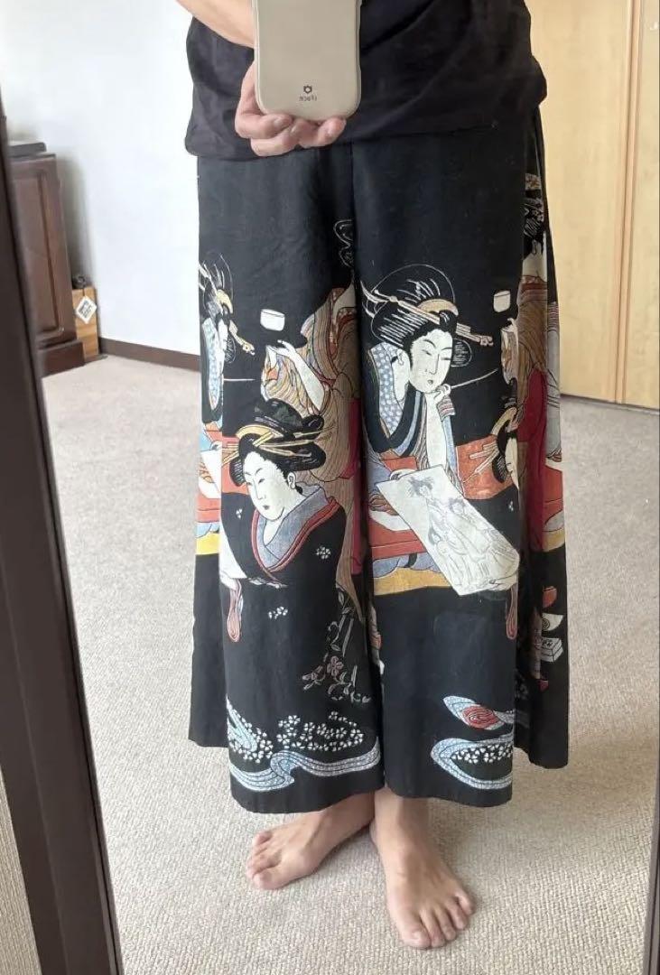 浮世絵　ワイルドパンツ　作家さん