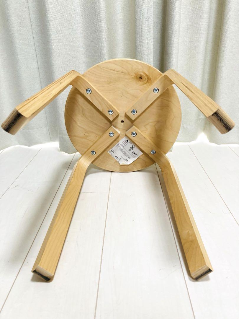 ① IKEA イケア　FROSTA フロスタ　スツール　2脚セット　廃盤品