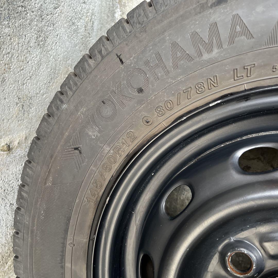 ① 145/80R12 LT 4本セット (2本分)
