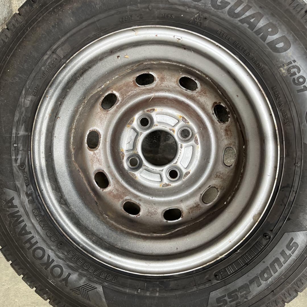 ① 145/80R12 LT 4本セット (2本分)