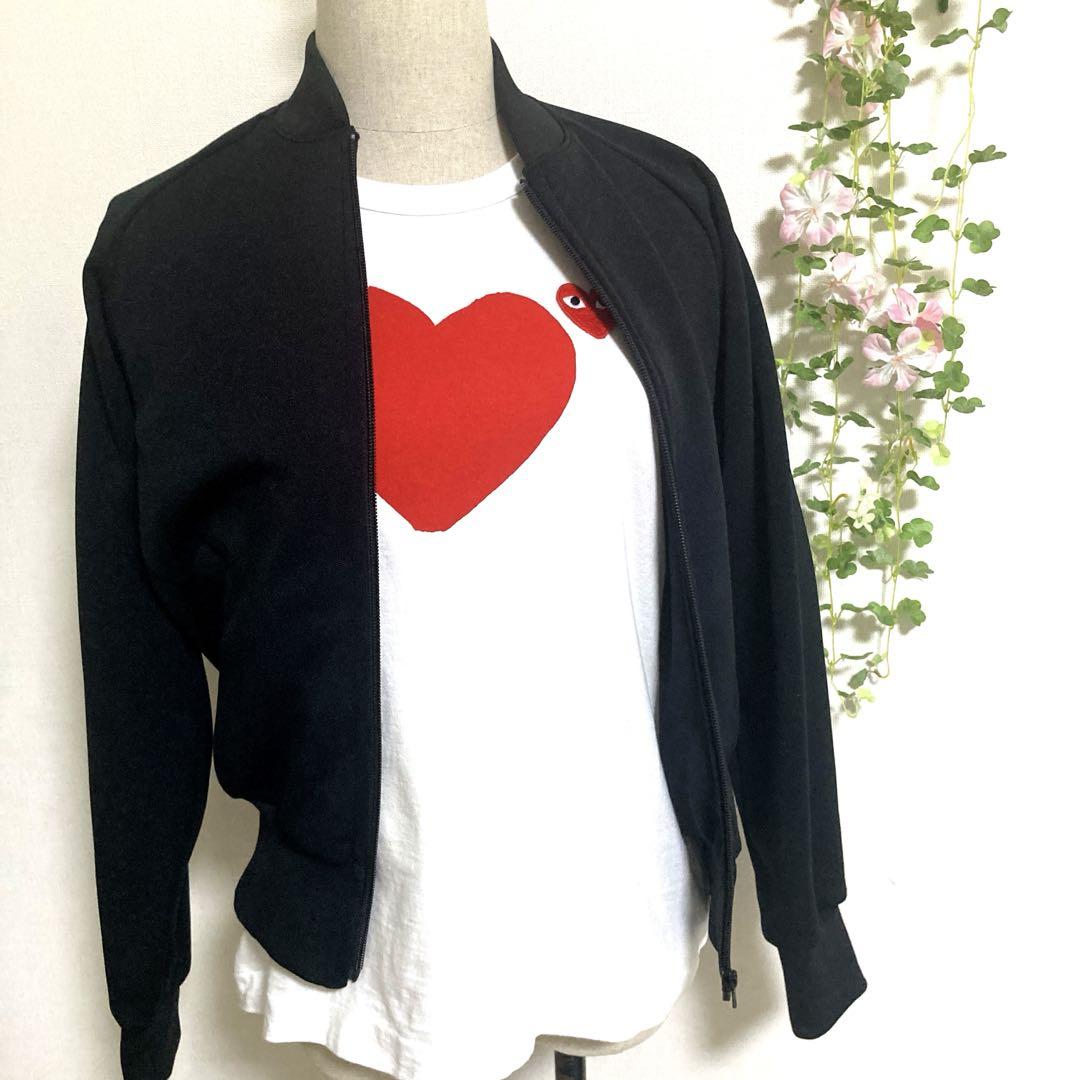 COMME des GARCONS コムデギャルソン トラックジャケット 黒M