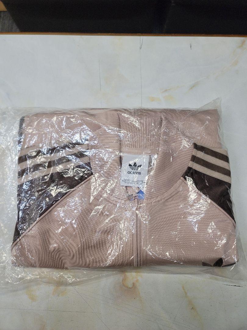 adidas ジャージ ベージュ/ブラウン新品 トラックジャケット 2XL