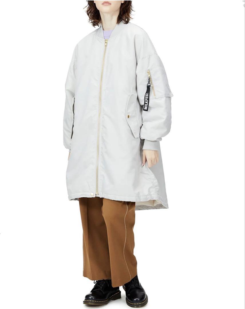 MILKFED.（ミルクフェド）の「MA-1 FLIGHT LONG JACKET（MA-1