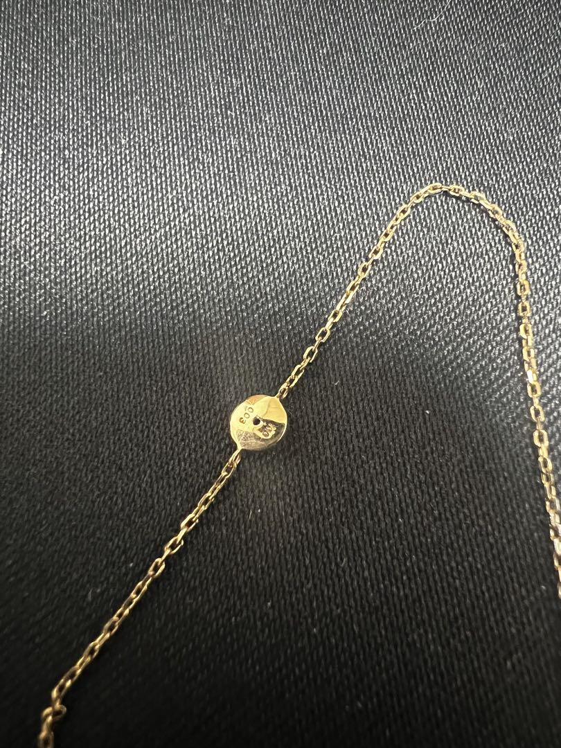 agate アガット　K10ダイヤモンドブレスレット　中古