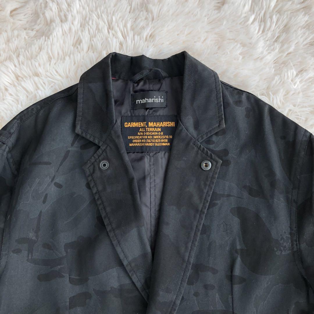 年末のプロモーション MAHARISHIマハリシ迷彩ジャケットブラック黒カモフラS - メルカリ ジャケット・アウター