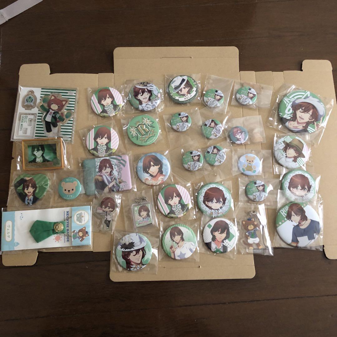 【バラ売り可】 【画像4枚】うたプリ 嶺二 缶バッジ アクスタ チャーム まとめ 劇場版 うたの☆プリンスさまっ♪ TABOO NIGHT XXXX 描きおろし