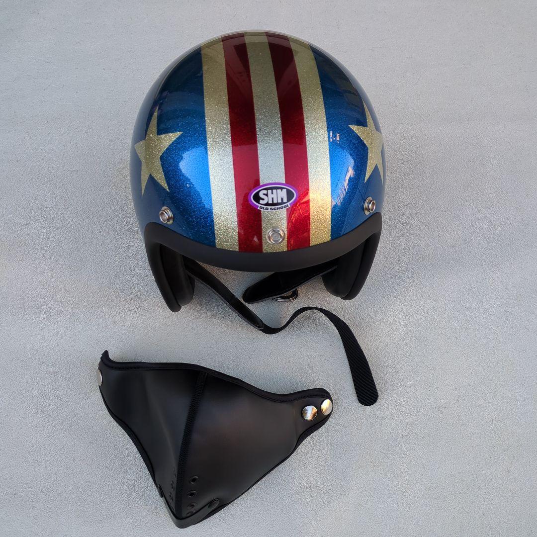 SHM OLD SCHOOL U.S.A ジェットヘルメット+ダムトラックス