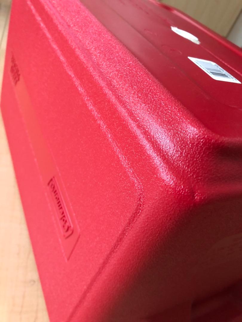 廃盤品 レッド No.2 QuScH-m63235231615 Coleman パーティースタッカー33QT 再入荷得価