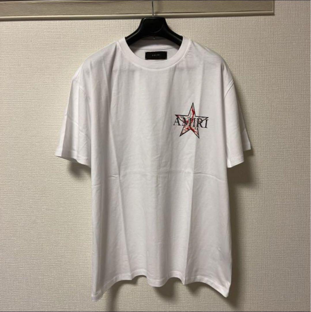 極美品】AMIRI ペイズリー スター Tシャツ Lサイズ - メルカリ