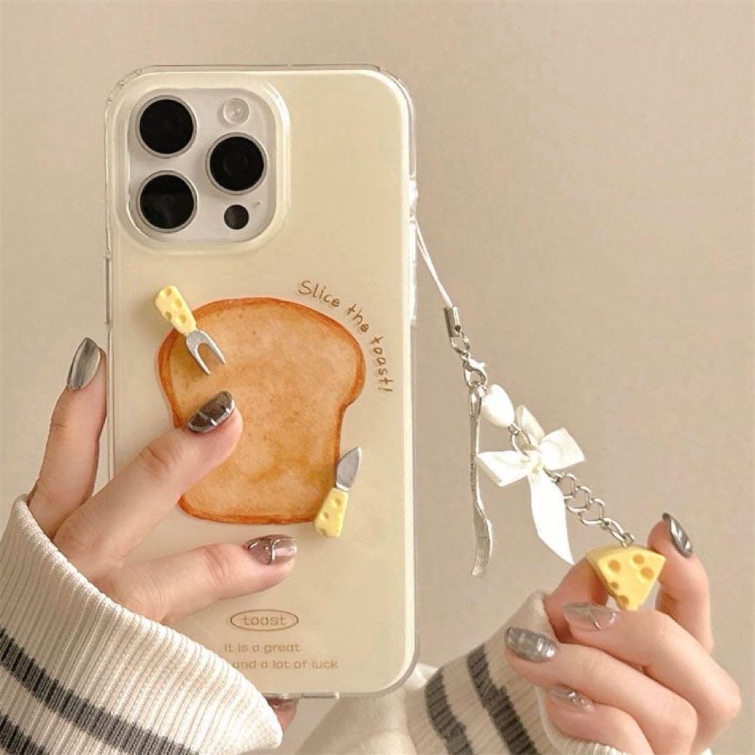 トーストとチーズのiPhoneケース