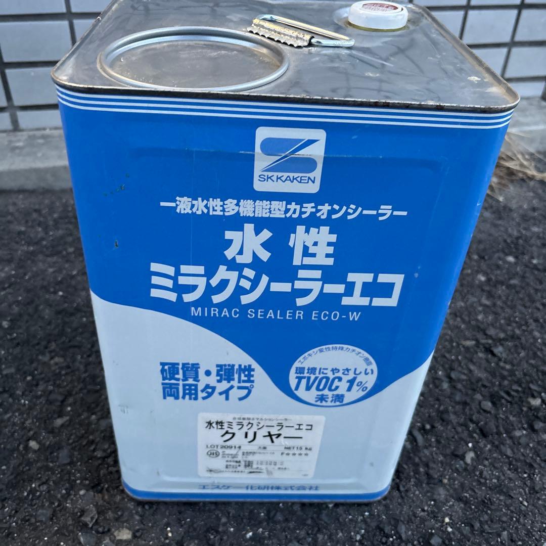 A*️様 SKKAKEN ミラクシーラーエコ 水溶性 18kg DIY・工具-遮熱塗料・断熱塗料