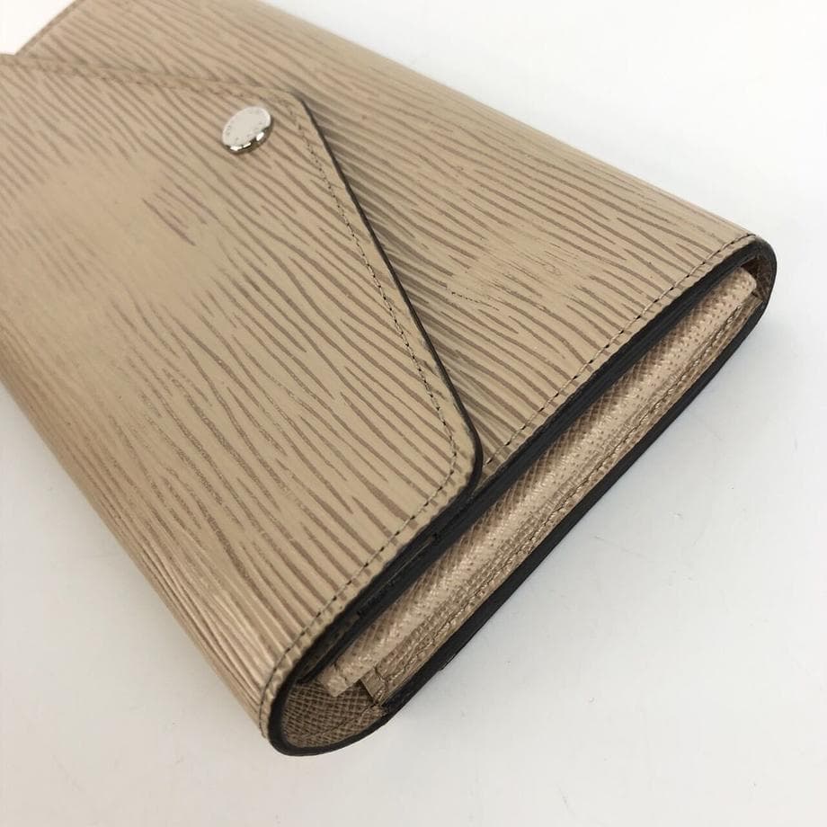 【日本未発売】 LOUIS VUITTON エピ ポルトフォイユ サラ 長財布 デュンヌ