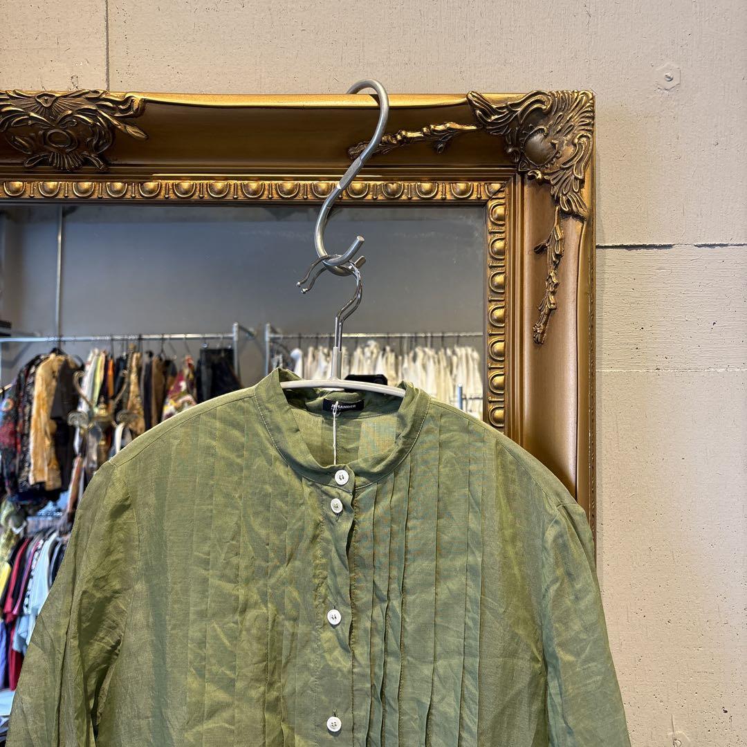 @ ジルサンダー JILSANDER ブラウス シャツ コットン シルク