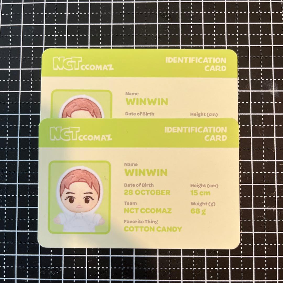 大規模セールNCT ウィンウィン ccomaz MD トレカ 2枚セット K-POP