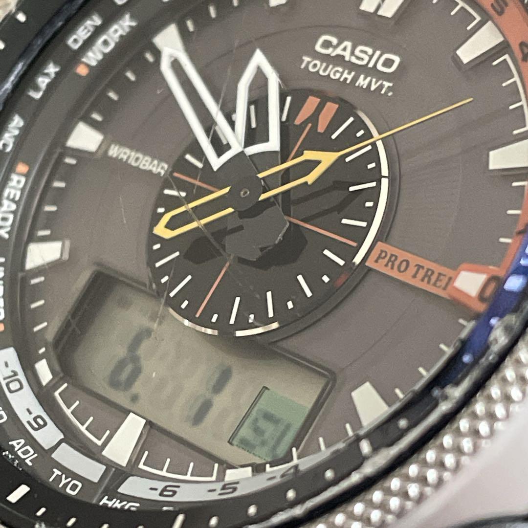 CASIO PROTREK プロトレック PRW-5000 電波ソーラー