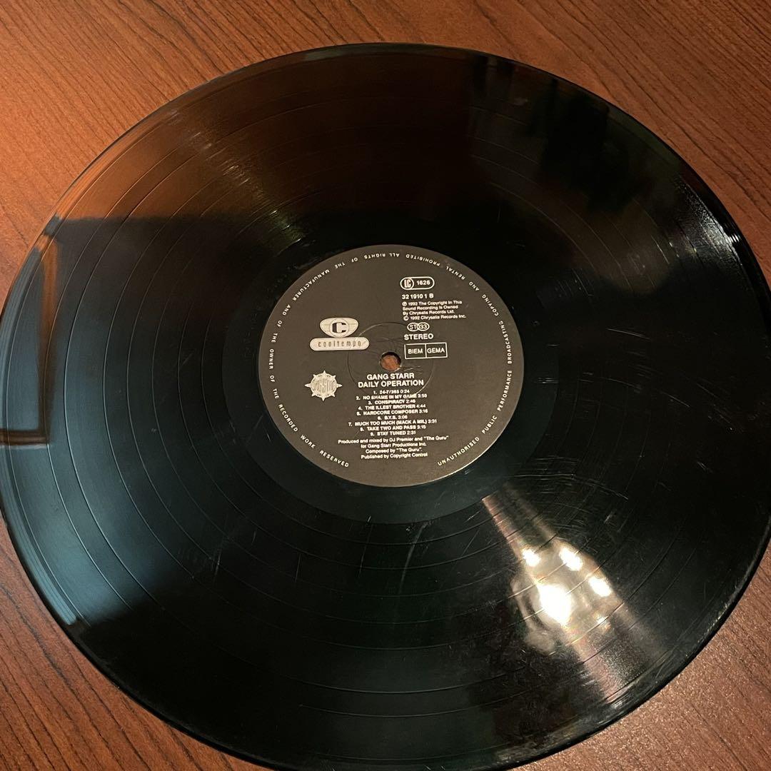 GANG STARR DAILY OPERATION レコード