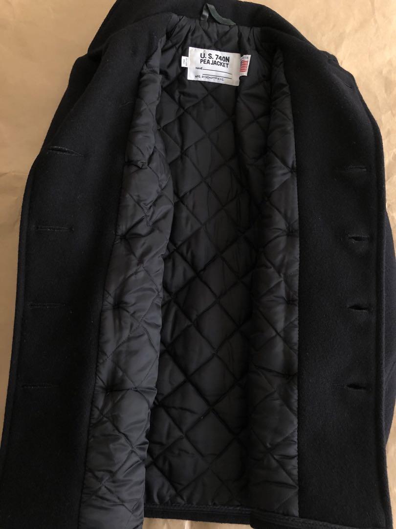 ‼️美品made in USA SCHOTT PEA JACKET